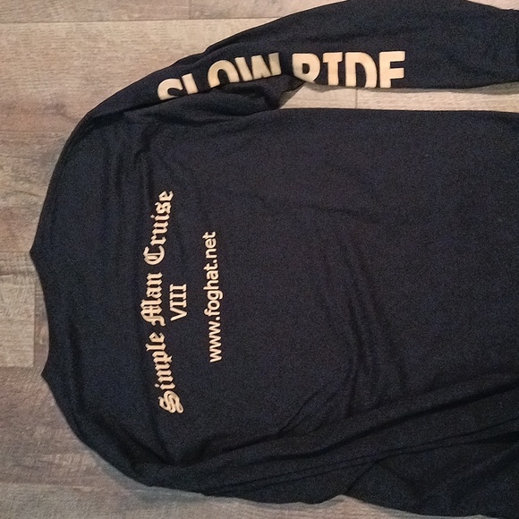 Foghat Concert long sleeve t shirt🖤xl - Picture 7 of 7